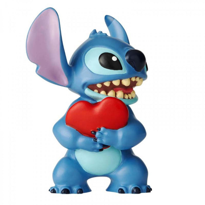 Stitch con cuore 6,4 cm Disney Showcase