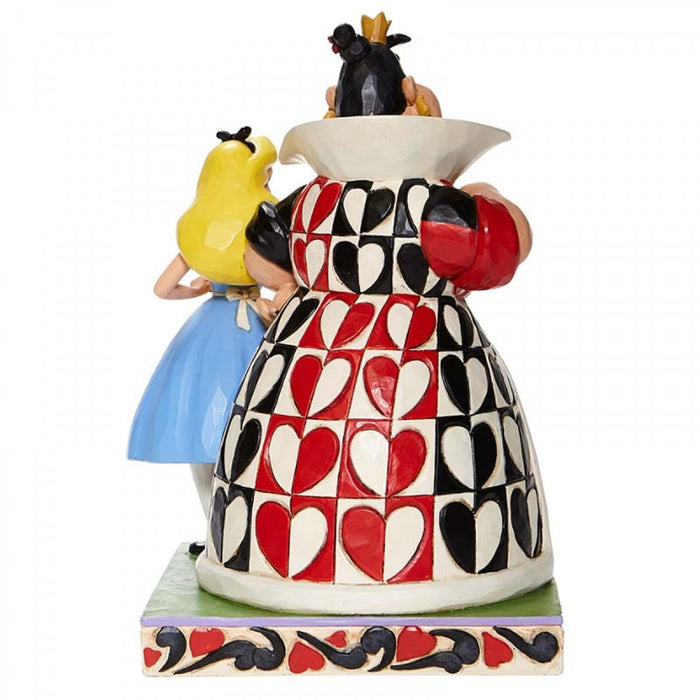 Alice e Regina di Cuori 21 cm Disney Traditions