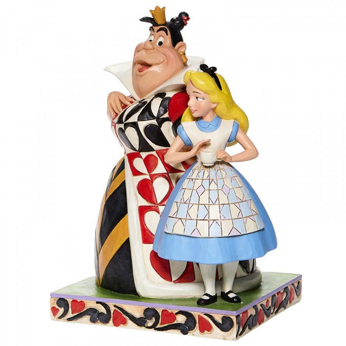 Alice e Regina di Cuori 21 cm Disney Traditions