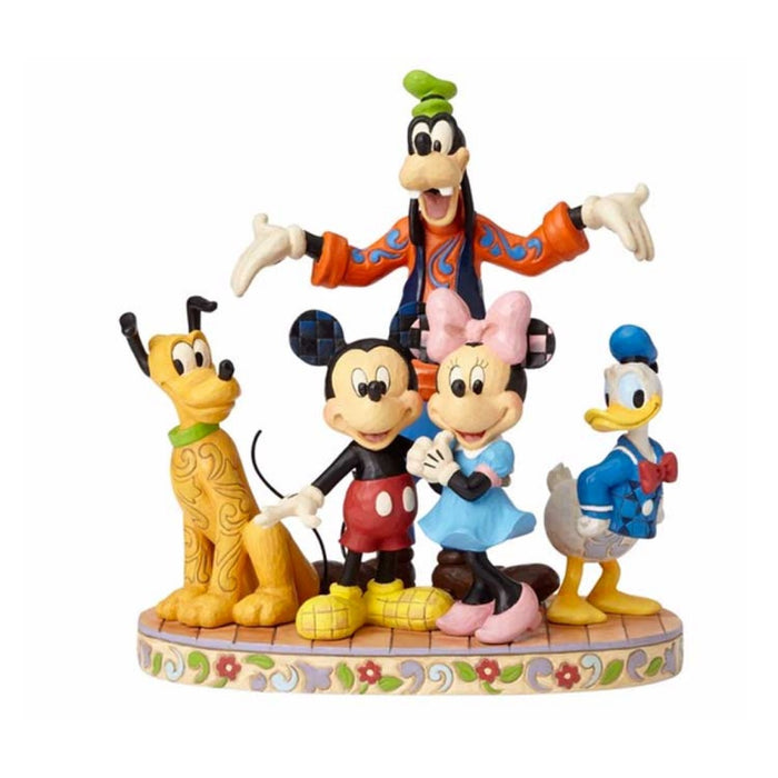 Topolino e la banda insieme 23 cm Disney Traditions