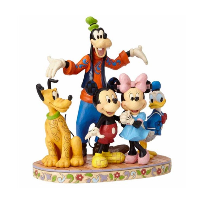 Topolino e la banda insieme 23 cm Disney Traditions