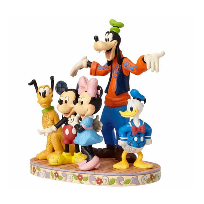 Topolino e la banda insieme 23 cm Disney Traditions