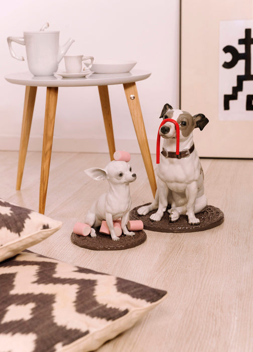 Figurina Chihuahua con marshmallows