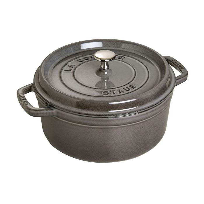 COCOTTE ROTONDA - 26 CM, COLORE GRIGIO GRAFITE