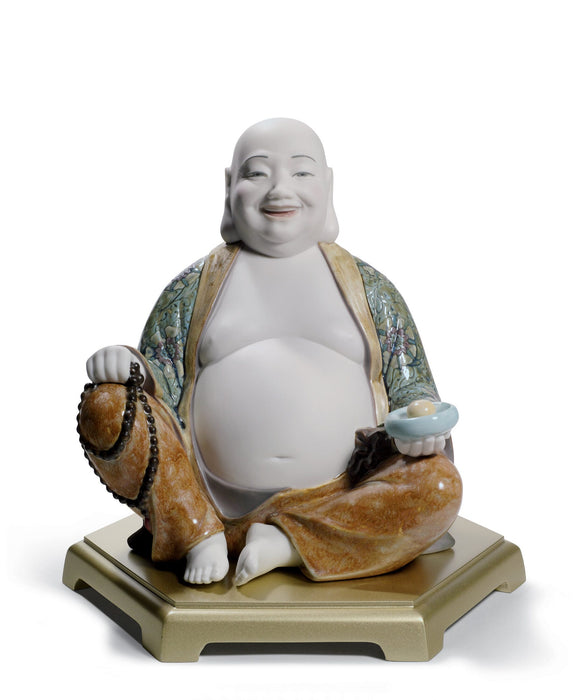 Figurina Buddha felice