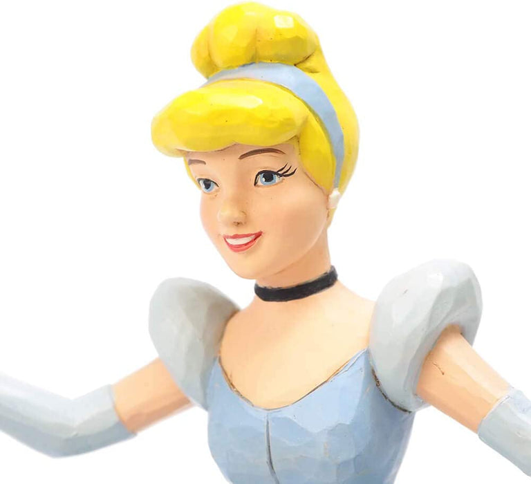 Disney Traditions Figurina Cenerentola e la scarpetta, Blu