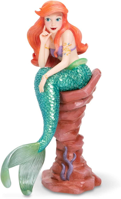 Enesco Disney Showcase Couture de Force Sirenetta Ariel Figurina, 7,8 pollici, multicolore