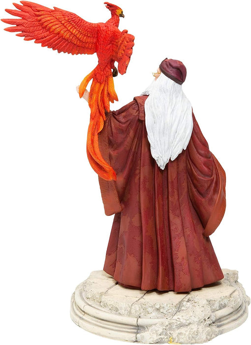 Wizard World of Harry Potter Dumbledore con Fawkes Figurine, 10 Inch, Multicolor