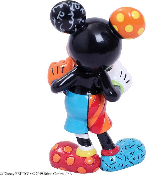 Disney Traditions Topolino con il Cuore Minifigurina, Resina, Multicolore, 4 x 4 x 10 cm