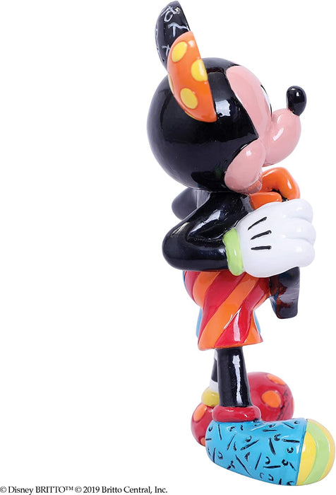 Disney Traditions Topolino con il Cuore Minifigurina, Resina, Multicolore, 4 x 4 x 10 cm