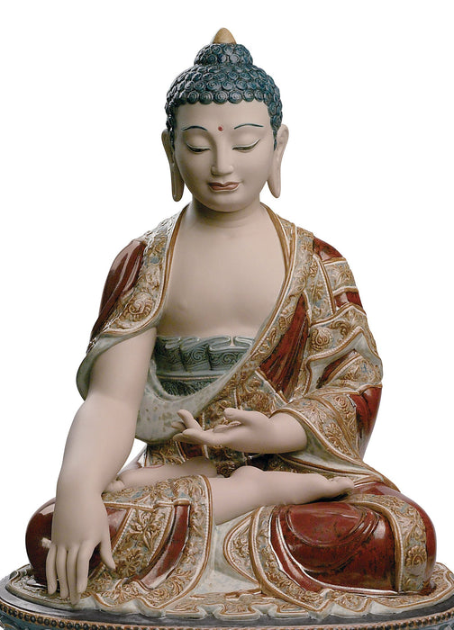 Figurina Budda Shakyamuni. Terra. Edizione limitata