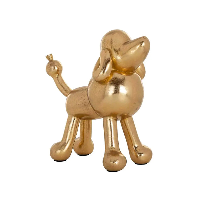 Statua Cane Miro (Oro)