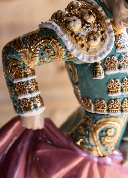 Scultura Il matador. (Verde). Edizione limitata