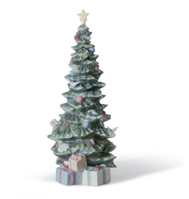 Figurina Albero di Natale con regali