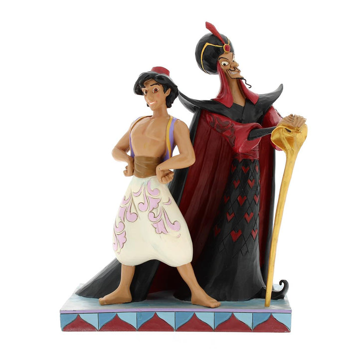 Aladdin e Jafar 24 cm Disney Traditions