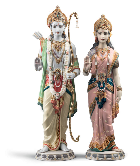 Scultura Rama e Sita. Edizione limitata