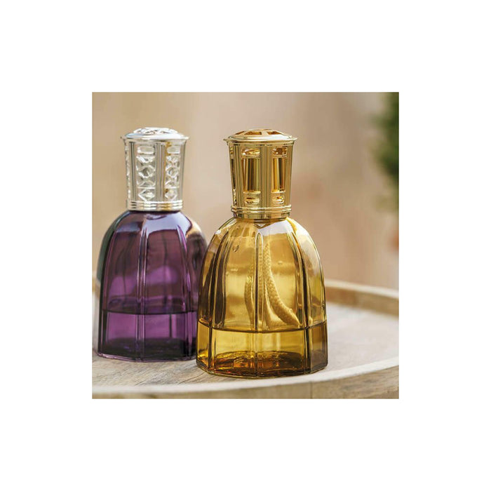 Lamparfum in vetro Viola con fragranza Fuoco