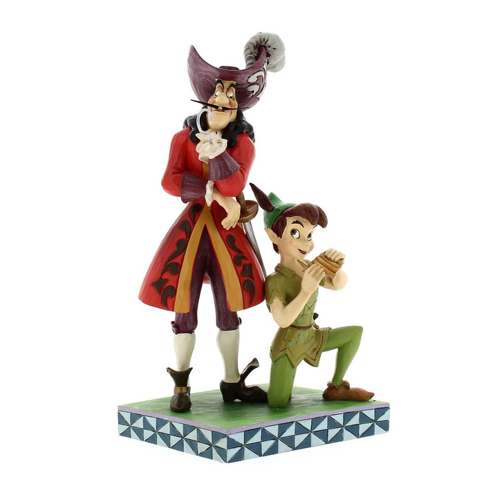 Peter Pan e Capitan Uncino 24 cm Disney Traditions