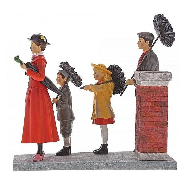 STEP IN TIME STATUINA MARY POPPINS DISNEY ENCHANTING